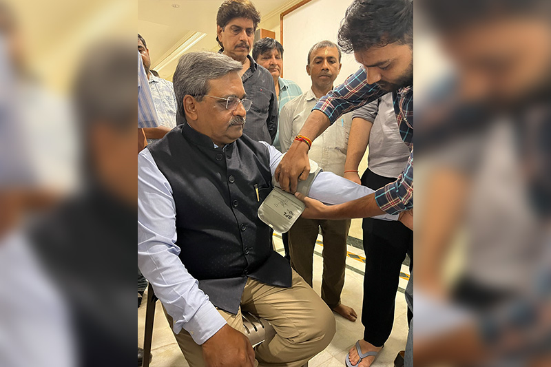 Illness to Wellness Foundation organizes preventive health camp at Hauz Khas