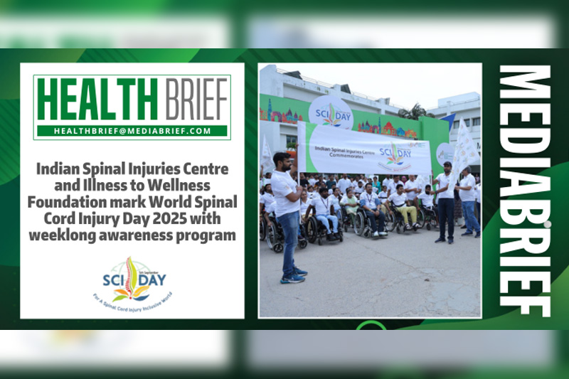 Indian Spinal Injuries Centre and Illness to Wellness Foundation mark World Spinal Cord Injury Day 2025 with weeklong awareness program