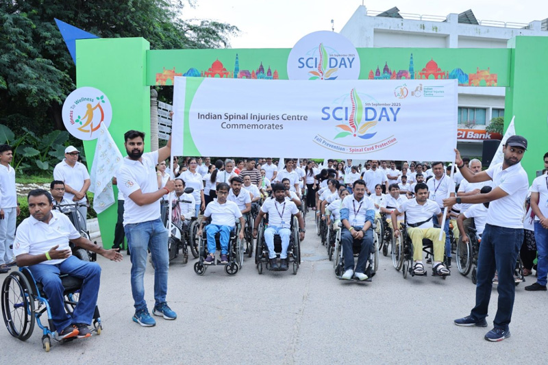 Indian Spinal Injuries Centre and Illness to Wellness Foundation observe World Spinal Cord Injury Day 2025 with weeklong awareness program