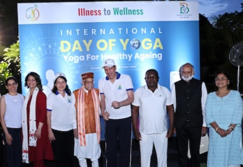 Dr. Murli Manohar Joshi calls yoga a scientific tool for holistic well-being