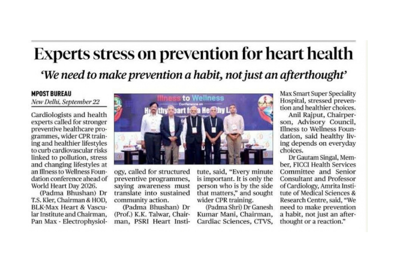 Experts Stress on Prevention for heart health